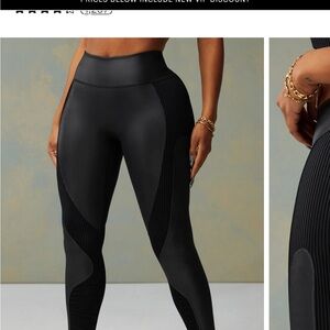 Black High-Waisted Women's Leggings
